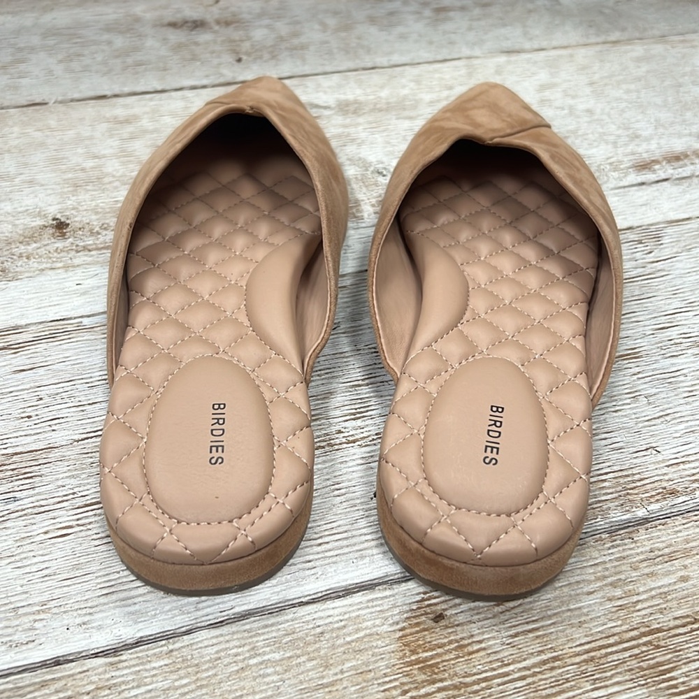 Birdies The Swan Velvet Slip On Shoes - Picture 4 of 7